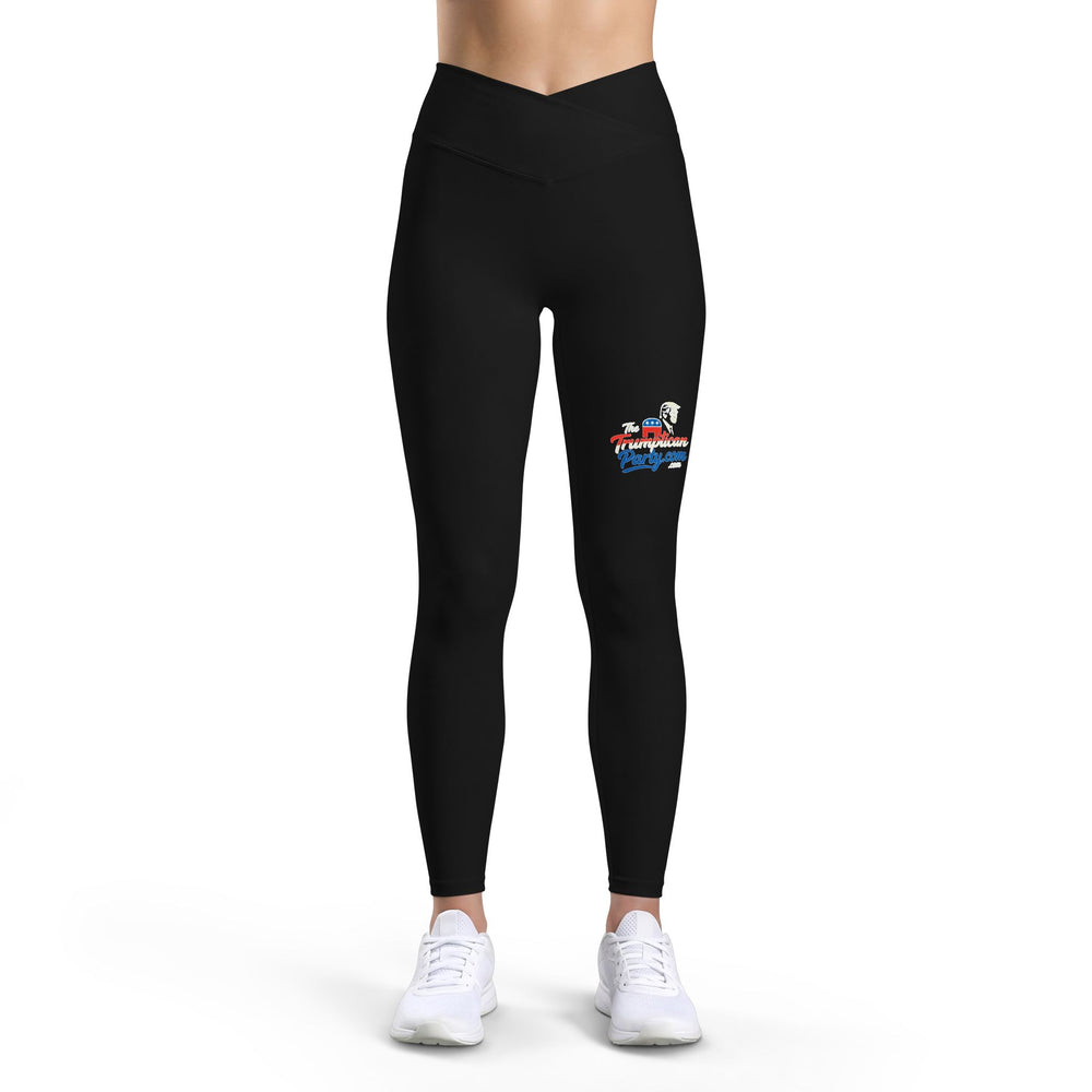 The Trumplican Party™ Women’s Luxe Leggings | D-33 - Image 3