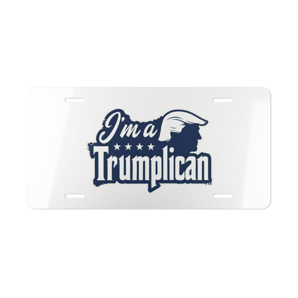 The Trumplican Party™ License Plate Front Tag | D-27 - Image 1