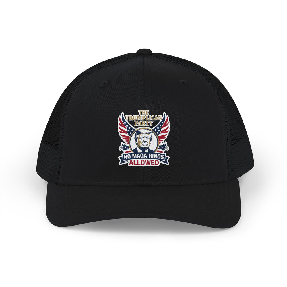 The Trumplican Party™ Mesh Snapback Trucker Cap | D-45 - Image 3