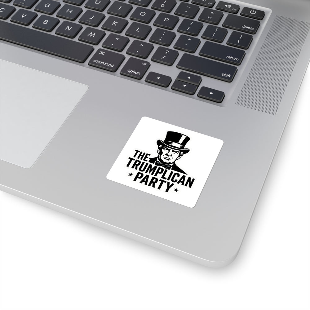 The Trumplican Party™ Square Bumper Sticker | D-8 - Image 2