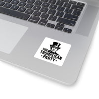 The Trumplican Party™ Square Bumper Sticker | D-8 - Image 2