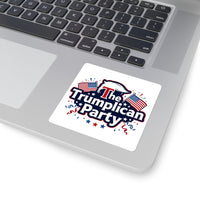 The Trumplican Party™ Square Bumper Sticker | D-1 - Image 6