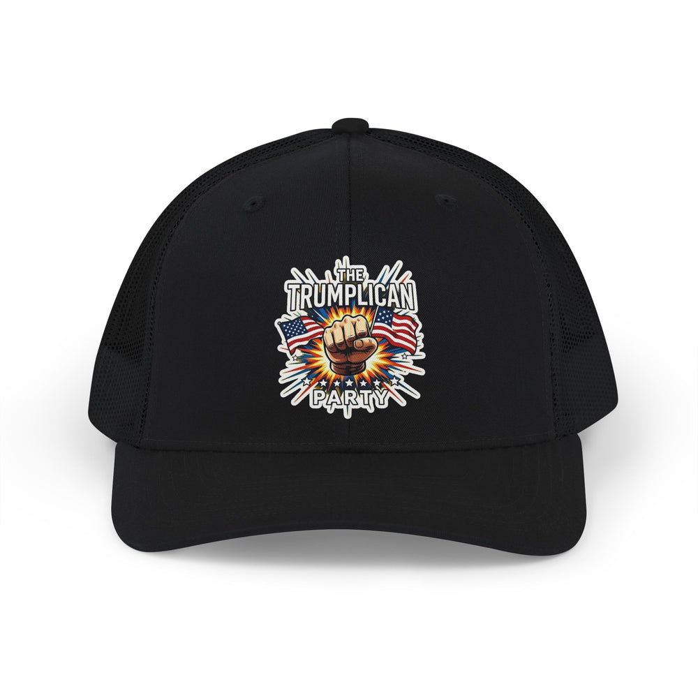 The Trumplican Party™ Mesh Snapback Trucker Cap | D-9 - Image 3