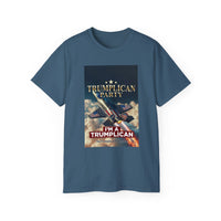Trumpllican Party Tee - "Trumpllican Party" Fighter Jet Patriotic Political T-Shirt - Image 8