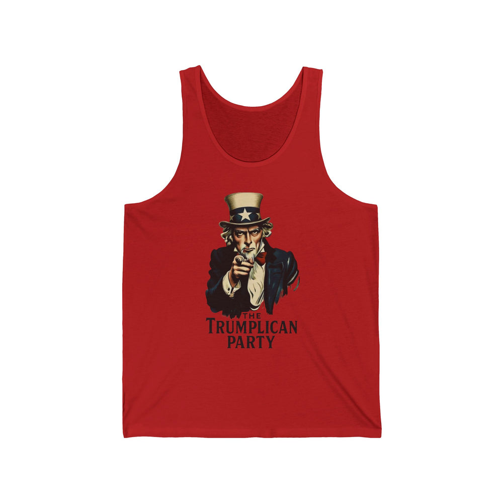 The Trumplican Party™ Unisex Tank Top | D-32 - Image 5