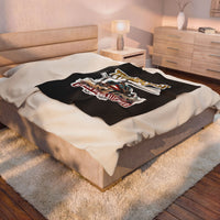 The Trumplican Party™ Velveteen Throw Blanket | D-68 - Image 4