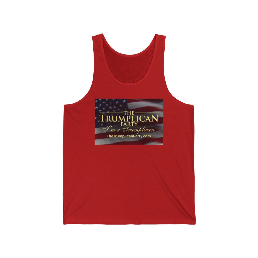 The Trumplican Party™ Unisex Tank Top | D-80 - Image 6
