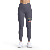 The Trumplican Party™ Women’s Luxe Leggings | D-67 - Image 4