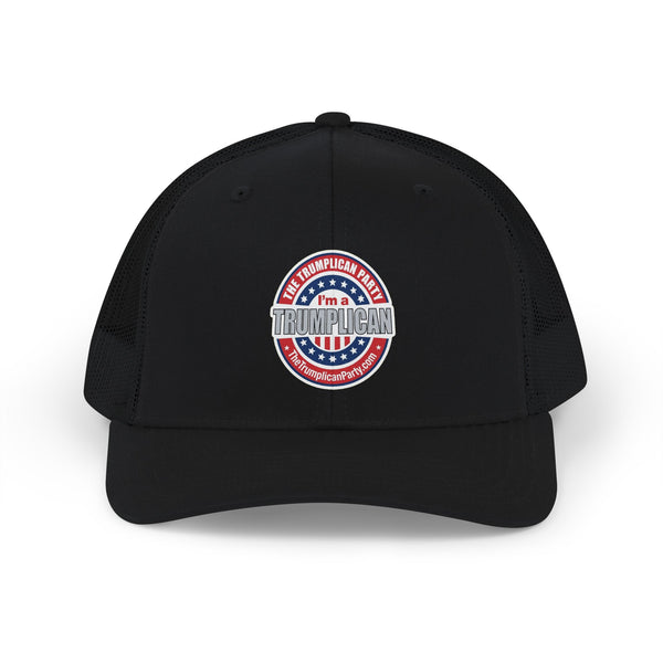 The Trumplican Party™ Mesh Snapback Trucker Cap | D-49