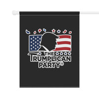 Political Garden Flag — "The Trumplícan Party" Patriotic Yard Banner D-23 - Image 6