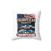 The Trumplican Party™ Throw Pillow | D-77 - Image 2