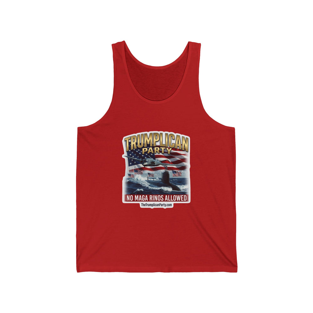 The Trumplican Party™ Unisex Tank Top | D-79 - Image 3