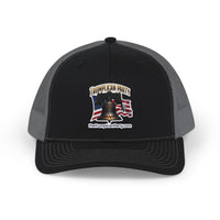 The Trumplican Party™ Mesh Snapback Trucker Cap | D-66 - Image 1