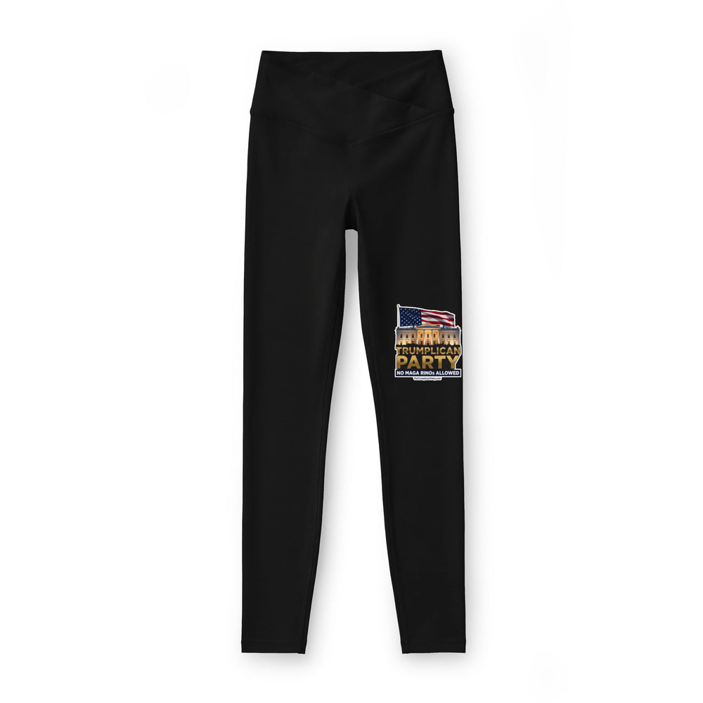 The Trumplican Party™ Women’s Luxe Leggings | D-62 - Image 1