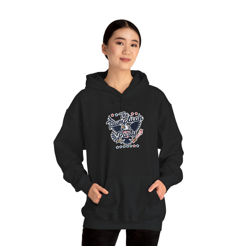 Trumplican Party Hoodie — Patriotic Political Graphic Pullover - Image 16