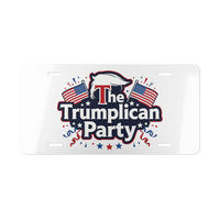 The Trumplican Party™ License Plate Front Tag | D-1 - Image 1