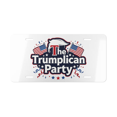 The Trumplican Party™ License Plate Front Tag | D-1