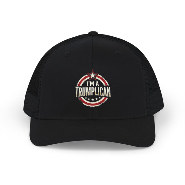 The Trumplican Party™ Mesh Snapback Trucker Cap | D-34