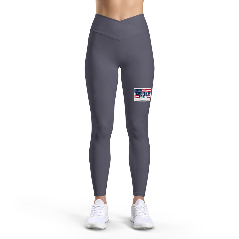 The Trumplican Party™ Women’s Luxe Leggings | D-48 - Image 4
