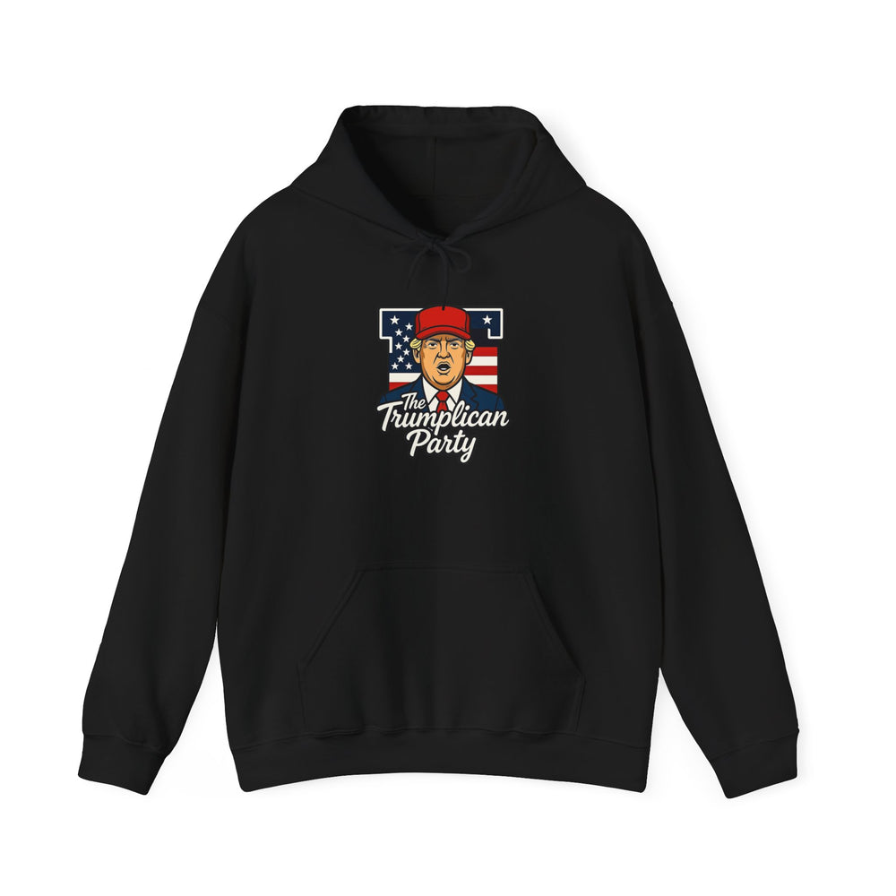 Political Parody Hoodie — "The Trumplican Party" Graphic - Image 19