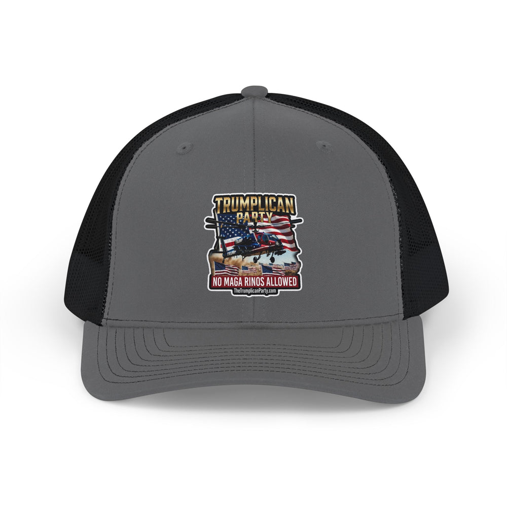 The Trumplican Party™ Mesh Snapback Trucker Cap | D-69 - Image 2