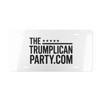 The Trumplican Party™ License Plate Front Tag | D-17 - Image 1