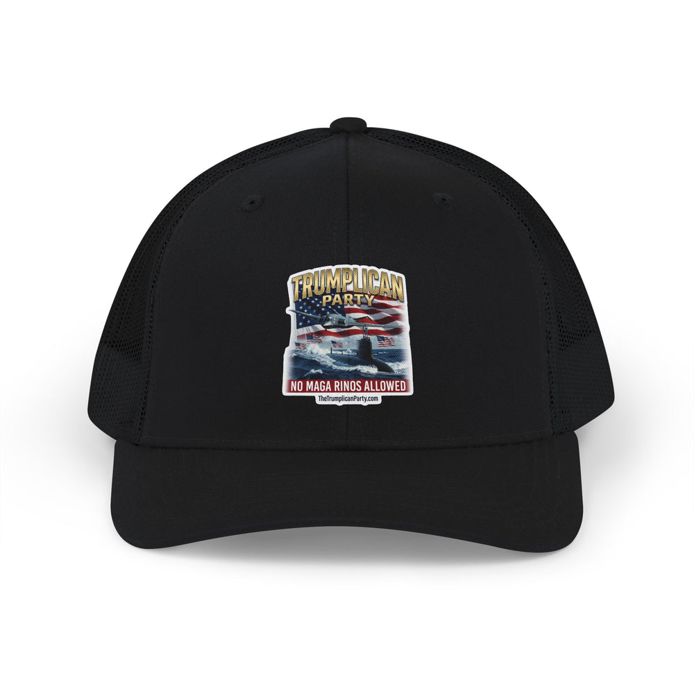The Trumplican Party™ Mesh Snapback Trucker Cap | D-79 - Image 3