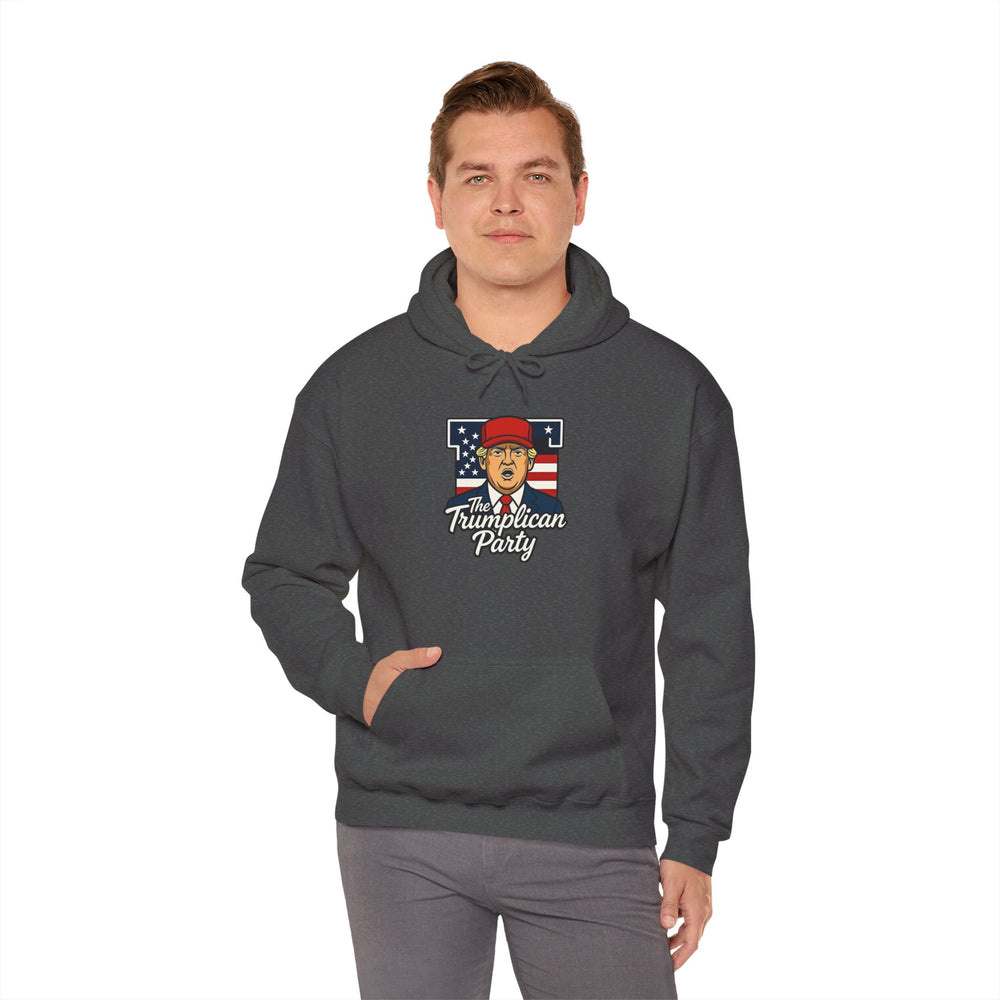 Political Parody Hoodie — "The Trumplican Party" Graphic - Image 33