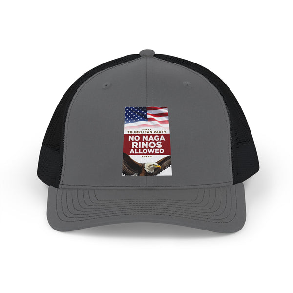 The Trumplican Party™ Mesh Snapback Trucker Cap | D-60