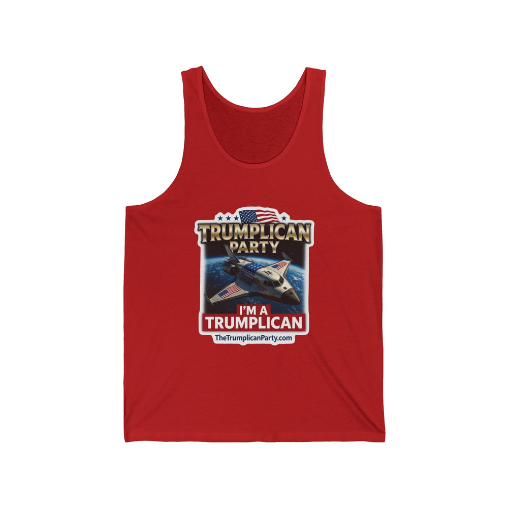 The Trumplican Party™ Unisex Tank Top | D-66 - Image 3