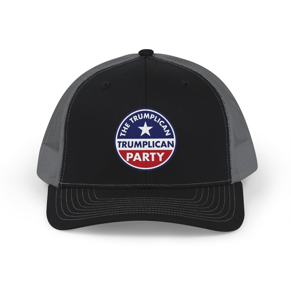 The Trumplican Party™ Mesh Snapback Trucker Cap | D-19 - Image 1
