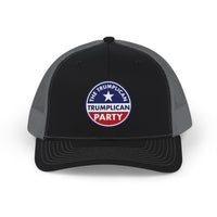 The Trumplican Party™ Mesh Snapback Trucker Cap | D-19 - Image 1