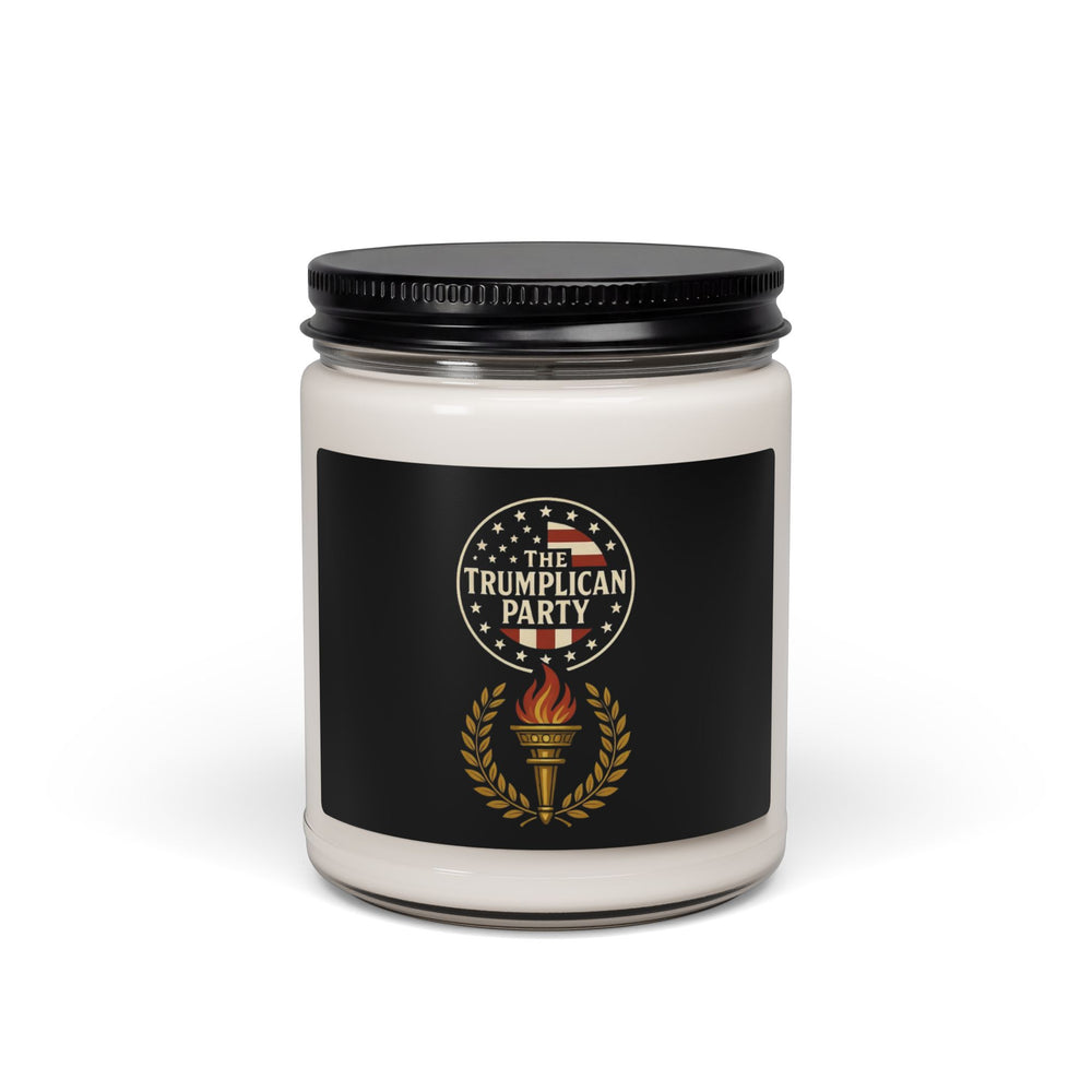 The Trumplican Party™ Scented Soy Candle 9oz Jar | D-31 - Image 1