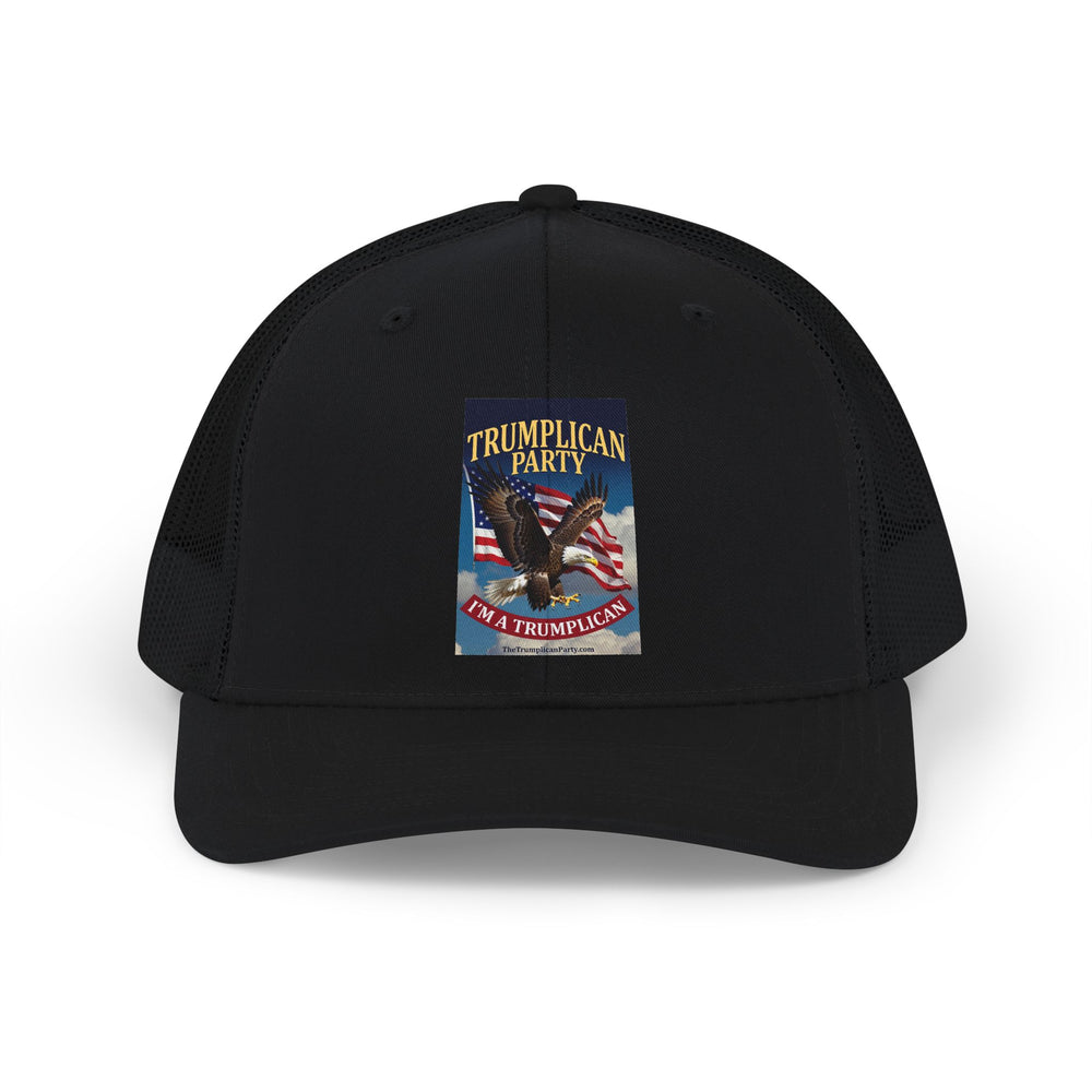 The Trumplican Party™ Mesh Snapback Trucker Cap | D-59 - Image 3