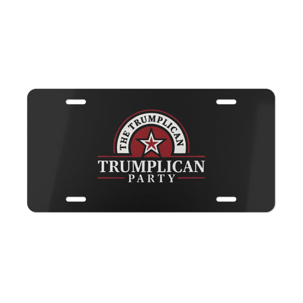 The Trumplican Party™ License Plate Front Tag | D-4