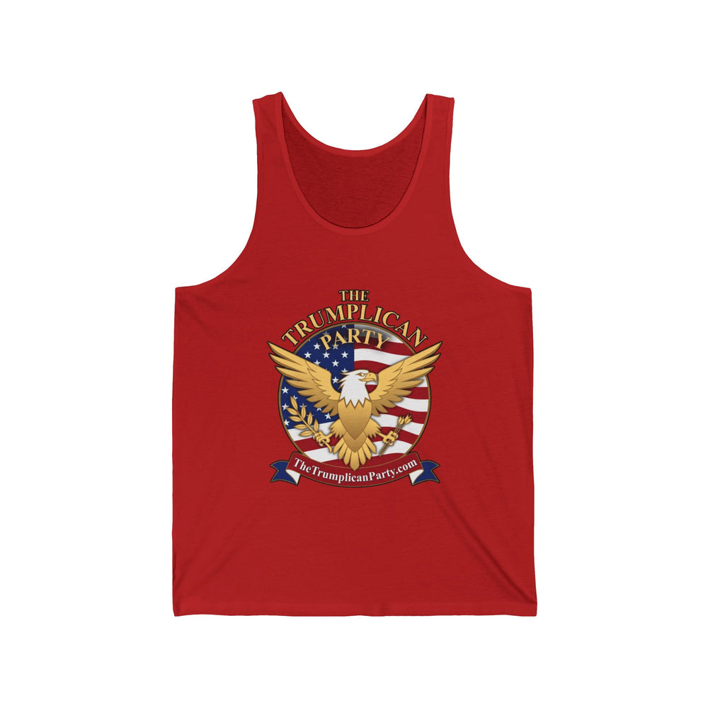 The Trumplican Party™ Unisex Tank Top | D-42 - Image 6