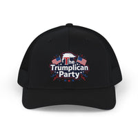 The Trumplican Party™ Mesh Snapback Trucker Cap | D-1 - Image 3