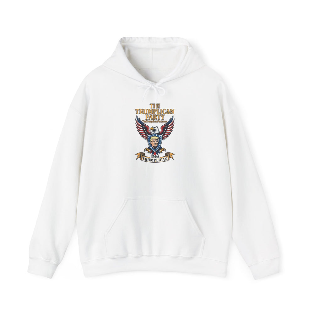 Freedom Eagle Hoodie — "The True American" Patriotic Graphic Pullover - Image 1