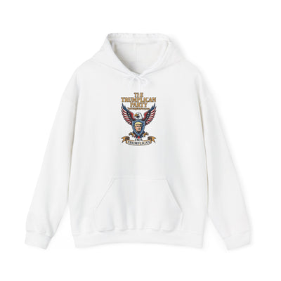 Freedom Eagle Hoodie — "The True American" Patriotic Graphic Pullover