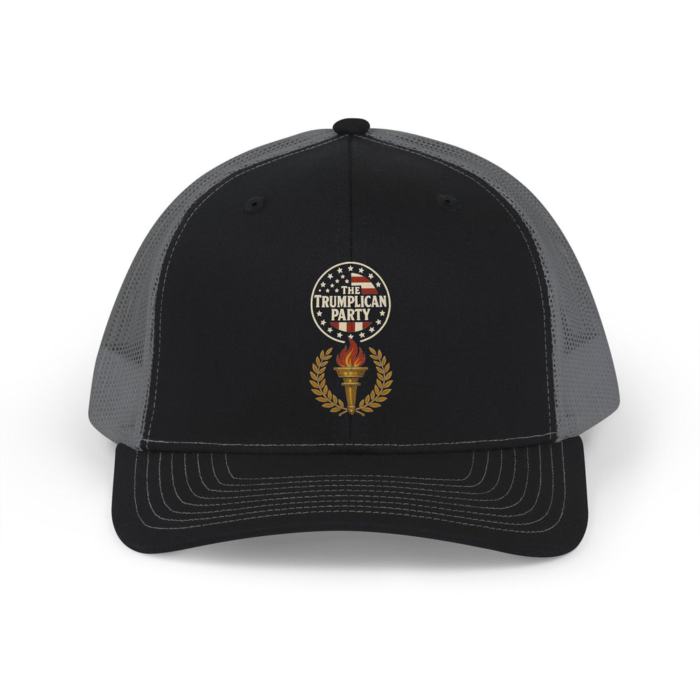 The Trumplican Party™ Mesh Snapback Trucker Cap | D-31 - Image 1