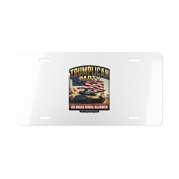 The Trumplican Party™ License Plate Front Tag | D-65