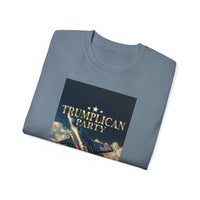 Trumpllican Party Tee - "Trumpllican Party" Fighter Jet Patriotic Political T-Shirt - Image 33