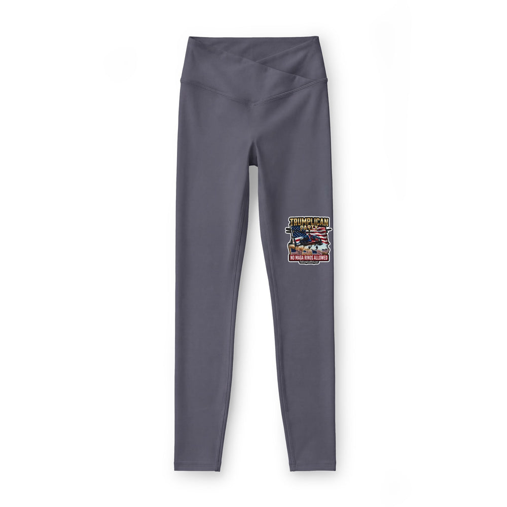 The Trumplican Party™ Women’s Luxe Leggings | D-69 - Image 2
