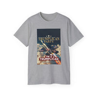 Trumpllican Party Tee - "Trumpllican Party" Fighter Jet Patriotic Political T-Shirt - Image 2