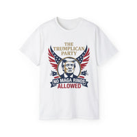 Trumplican Party T‑Shirt – "No MAGA RINOS Allowed" Patriotic Tee - Image 1
