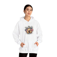 Hoodie — "The Trumplican Party" Patriotic Fist Graphic Hoodie - Image 11