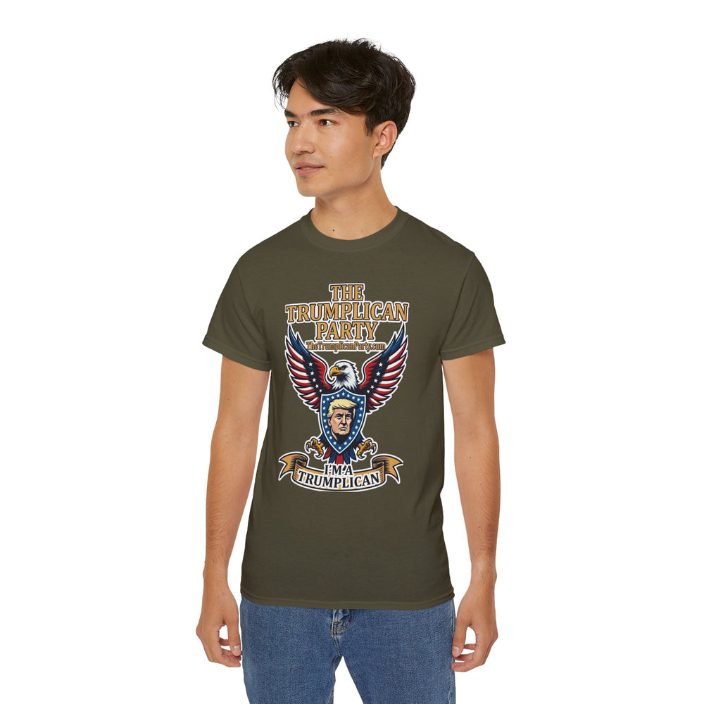 Trumplican Party Graphic Tee — "I'm a Trumplican" Patriotic Eagle T-Shirt - Image 39