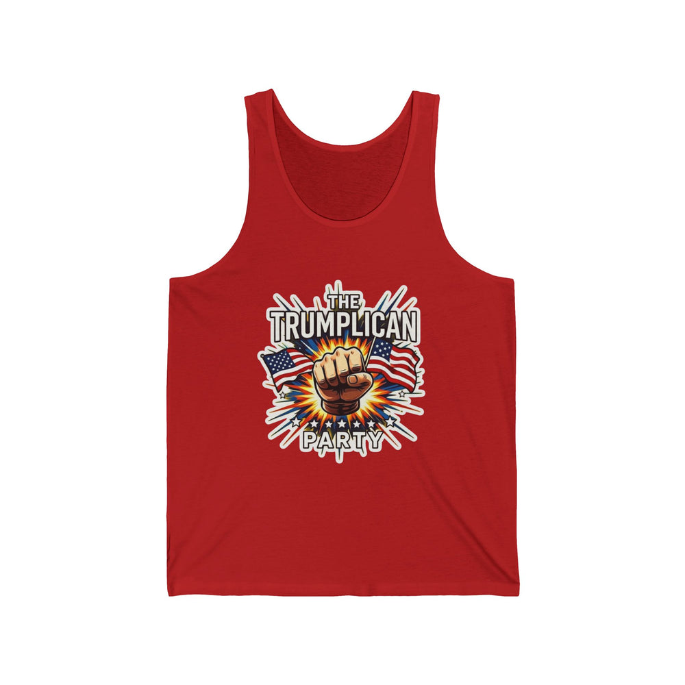The Trumplican Party™ Unisex Tank Top | D-9 - Image 3