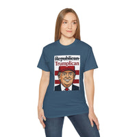 Trumplican Graphic Tee — "Trumplican" Portrait Shirt - Image 34