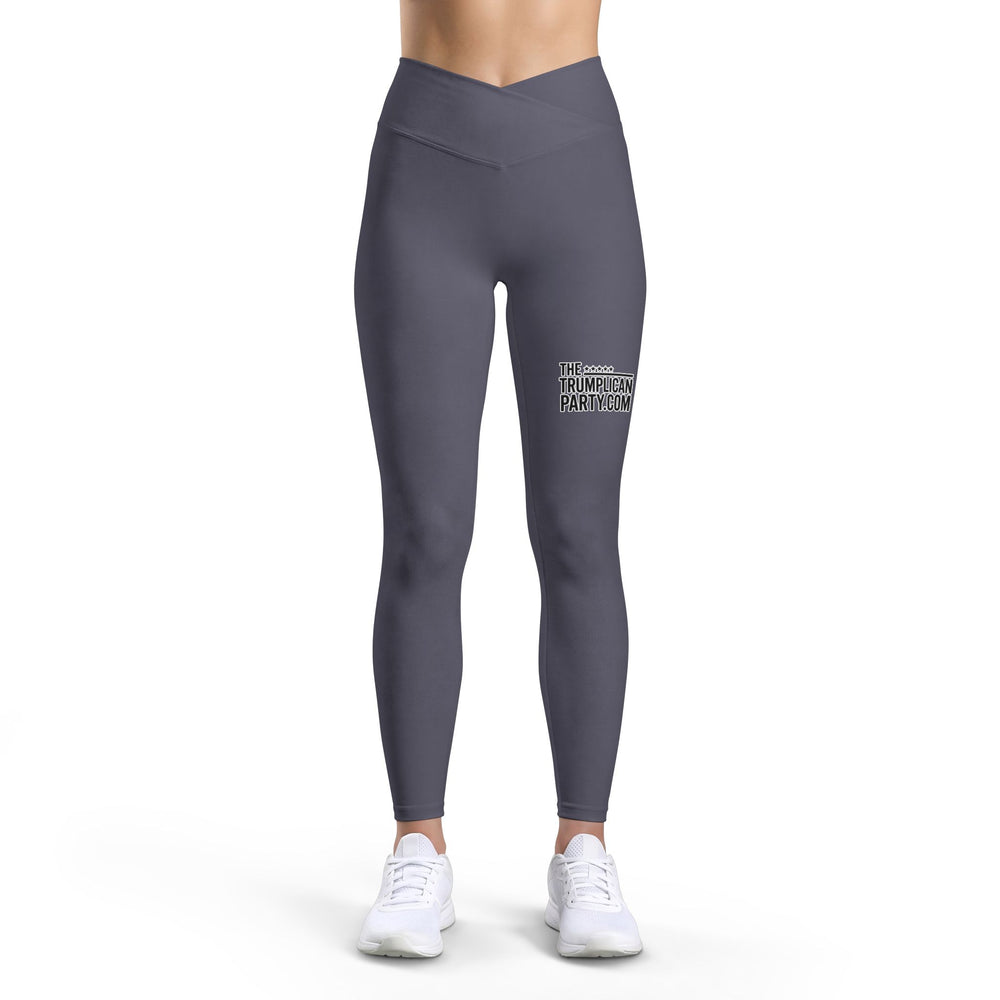 The Trumplican Party™ Women’s Luxe Leggings | D-17 - Image 4